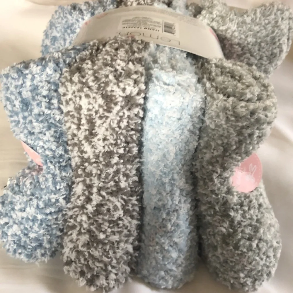 LEMON 4 PAIRS COZY SOCKS